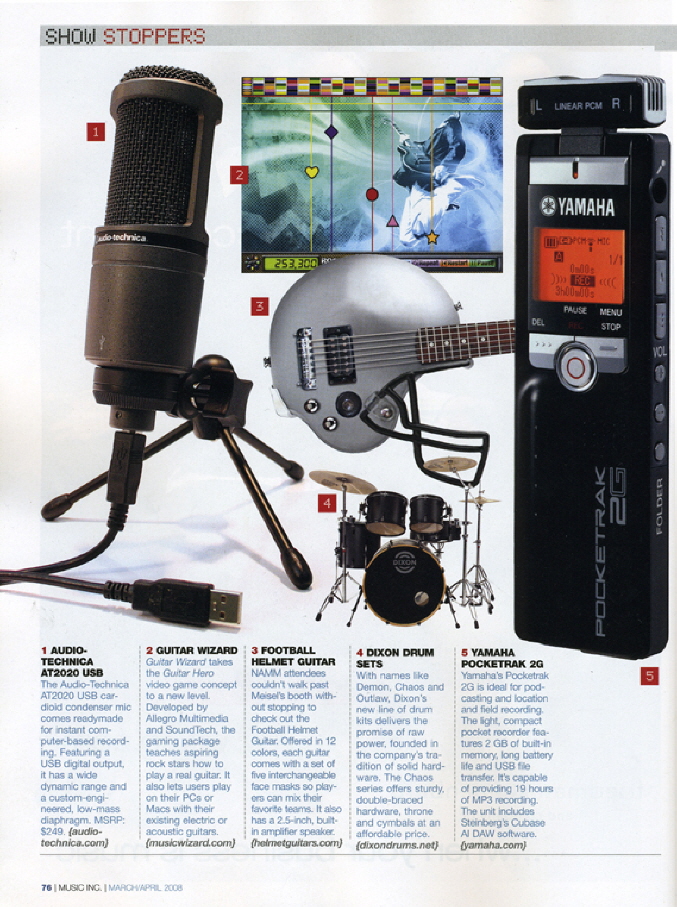 eMusic Inc. NAMM highlight